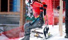 全国残特奥会高山滑雪比赛乌鲁木齐开赛